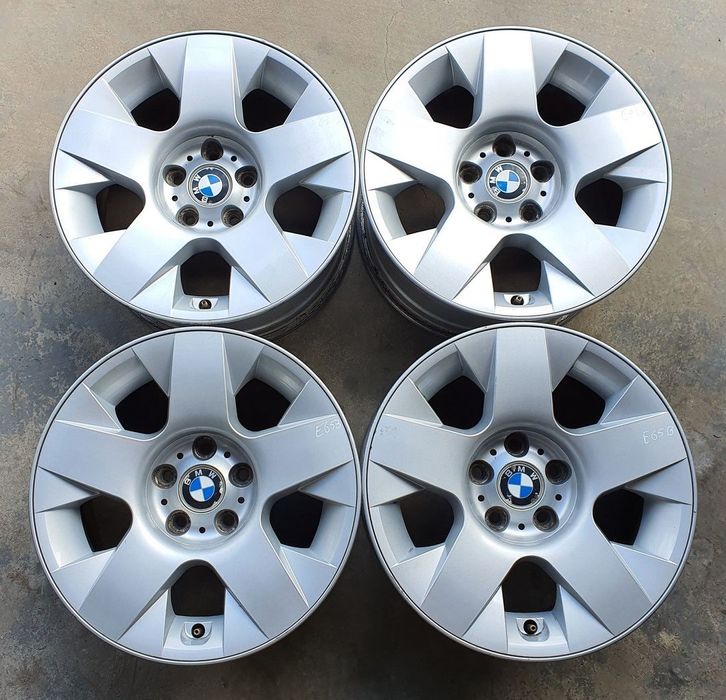 ALUFELGI FELGI 17 5x120 8J ET24 BMW 7 E65 4SZT