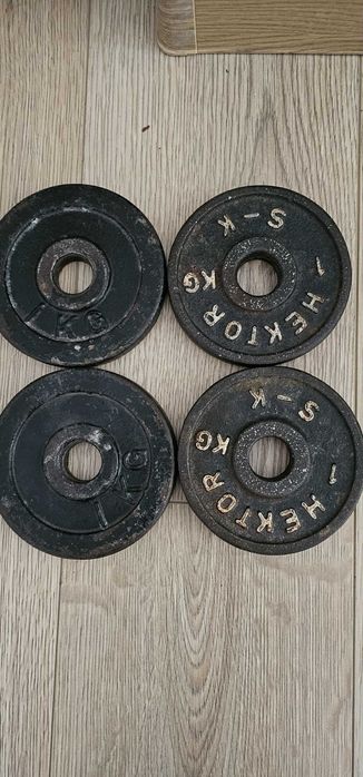 obciążenie 4 x 1 kg