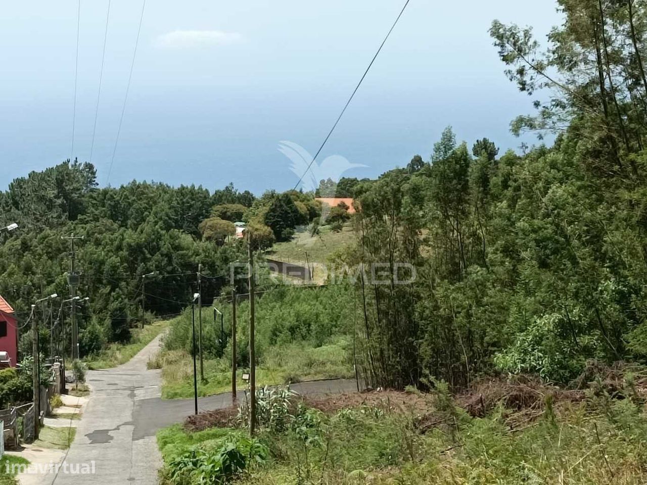 Terreno para construção vista mar em Santa Cruz - Madeira