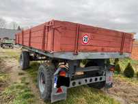 Przyczepa rolnicza czeska 9 ton