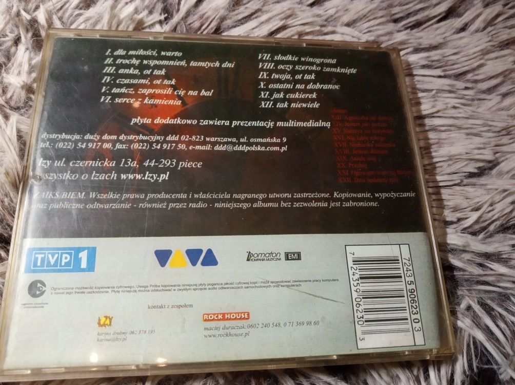 Płyta CD Łzy -Nie czekaj na jutro
