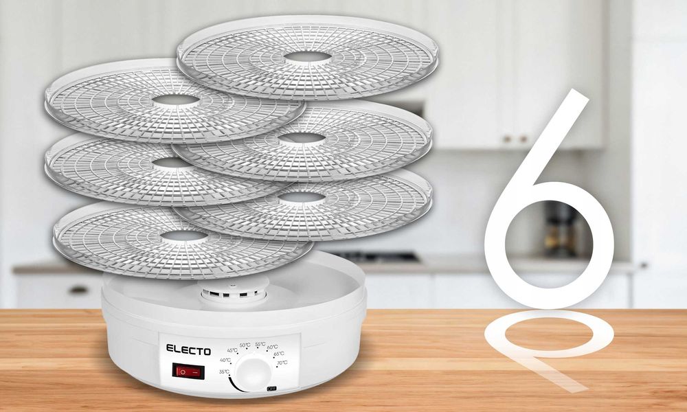 suszarka do grzybów owoców warzyw ziół mocna 500w duża xxl 6 sit fv