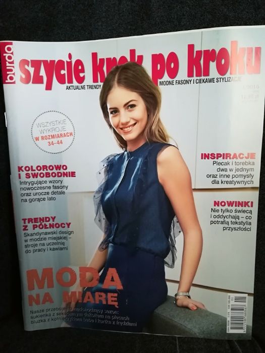 Burda 1/2015 Szycie krok po kroku