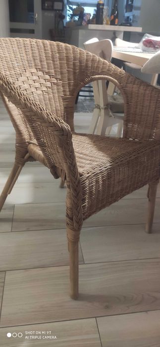 Fotel wiklinowy Ikea