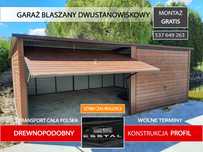 Garaż Blaszany ZŁOTY DĄB  - Garaże Blaszane |Wiaty | Hale | - ESSTAL*