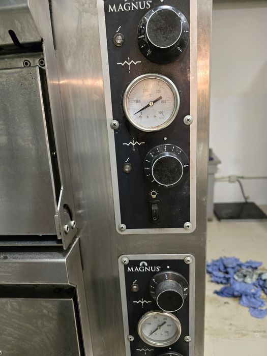 Forno pizza magnus 2 cameras cozedura