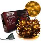 Lampki choinkowe 300 LED barwa ciepla / barwa zimna