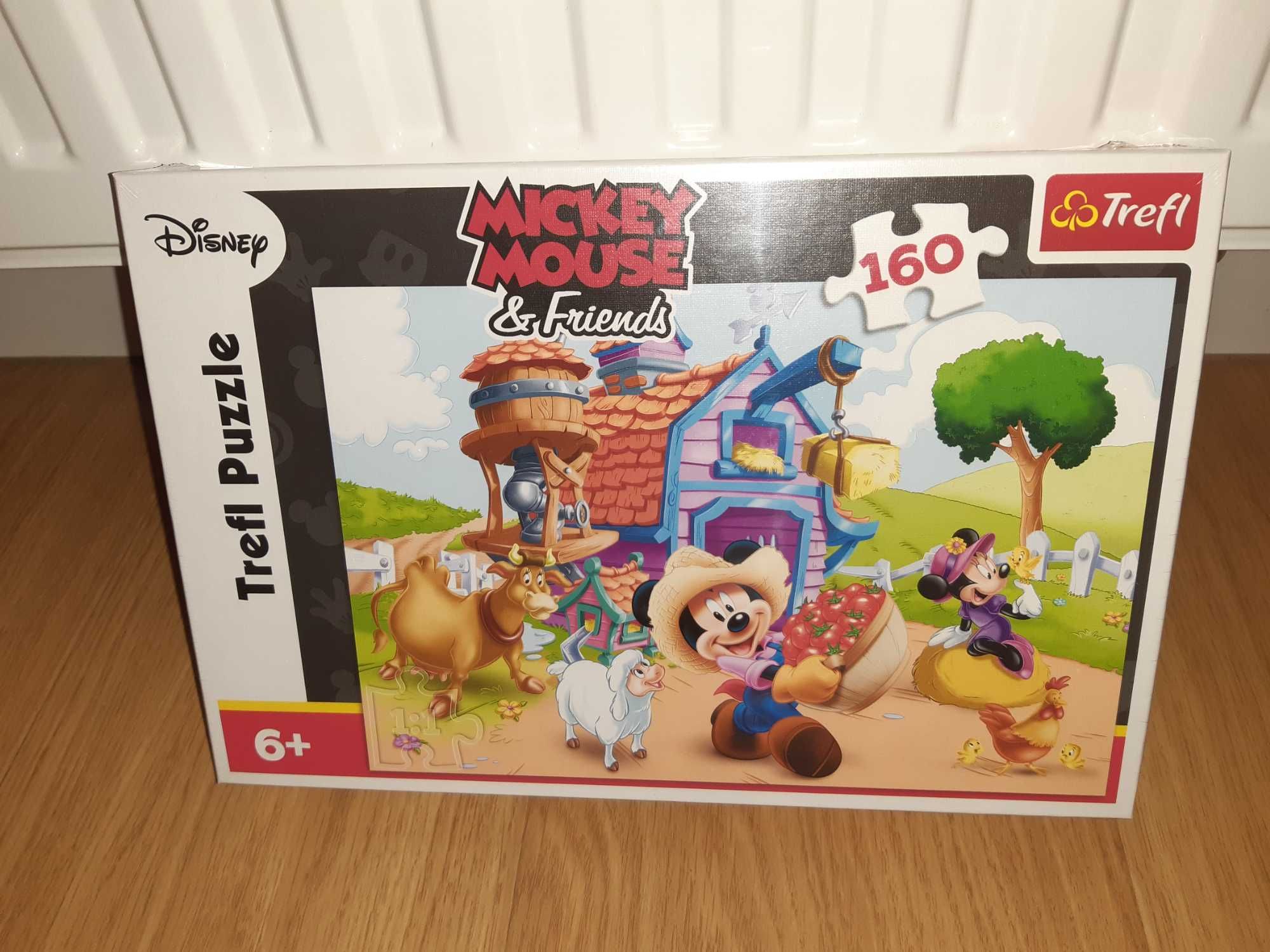 PUZZLE Mickey Mouse 160 szt. NOWE 6+