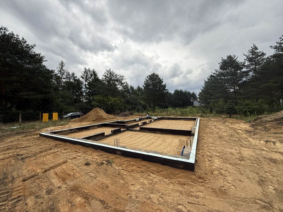 Usługi koparka 9t, minikoparka 2t prace ziemne, wiertnica, młot