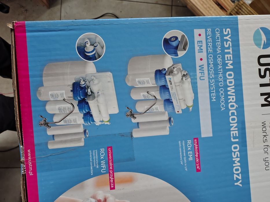 Filtr do wody odwrócona osmoza