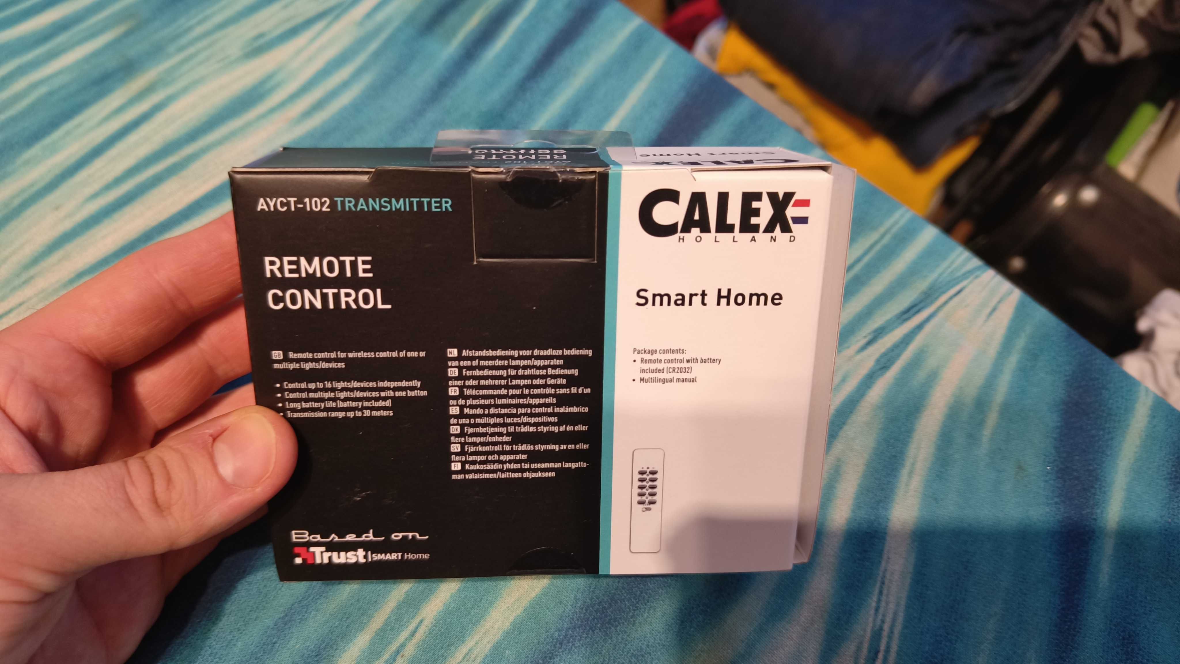 Pilot SMART HOME Calex AYTC-102/przełącznik oświetlenia rolet