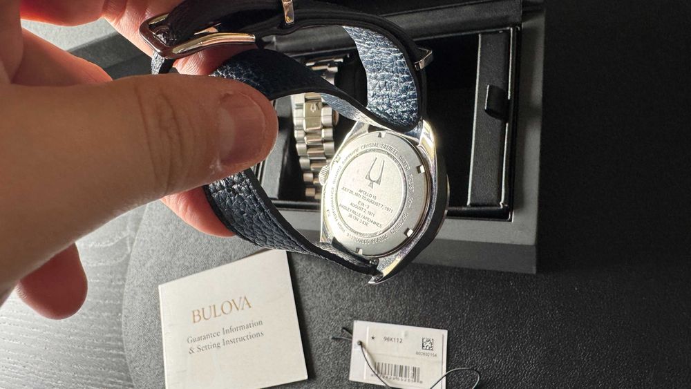 Zegarek Bulova Lunar Pilot 98K112 – Chrono, Panda , 2 paski, Jak NOWY
