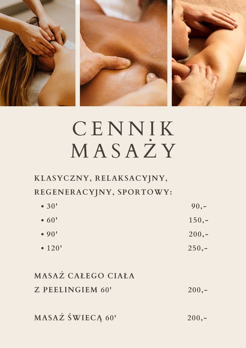 Profesjonalne Masaże Polanka i Mobilnie w Poznaniu