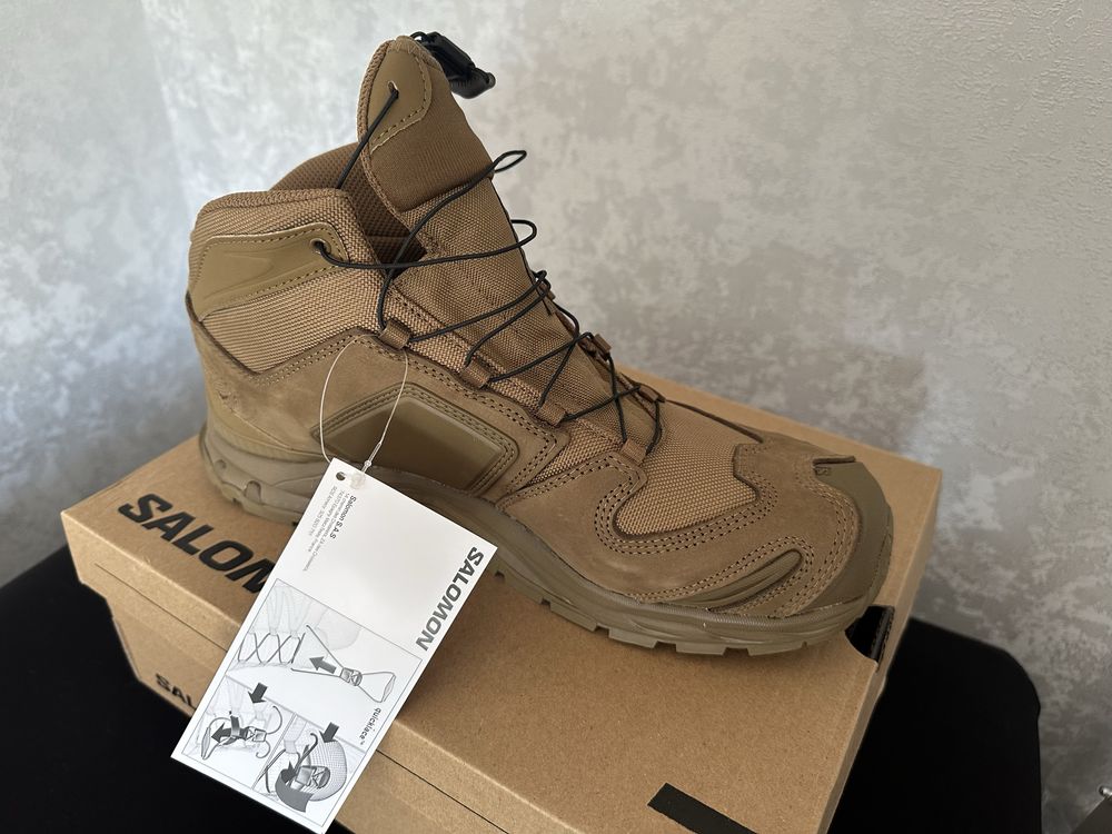 Берці тактичні Salomon XA Forces Mid - койот | Розмір 42.5
