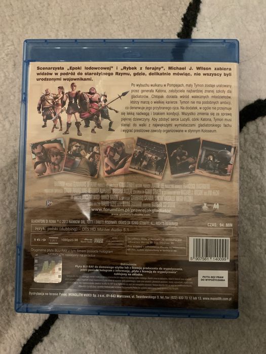 Prawie jak gladiator 3D Blu Ray