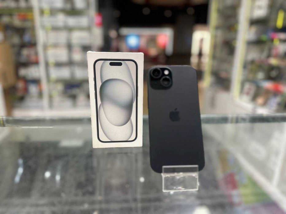 2-miesięczny IPHONE 15 128 GB 100% Black Telakces Galeria Łódzka