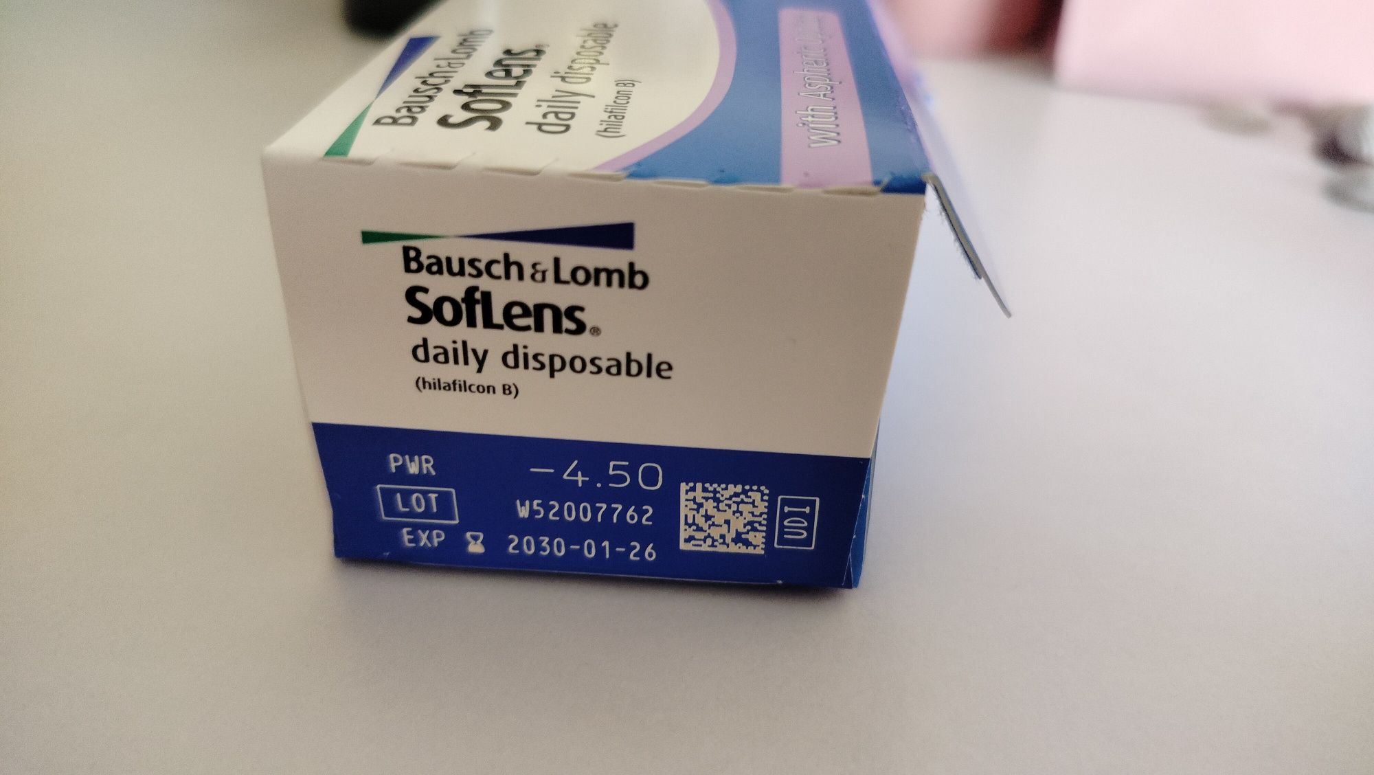 Soczewki kontaktowe jednodniowe Bausch&Lomb asferyczne