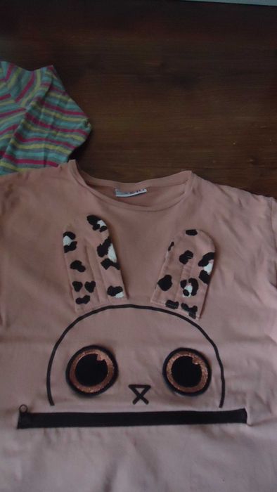 10szt/40zł r110/116 paka bluzki z długim rękawem koszulki długi rękaw