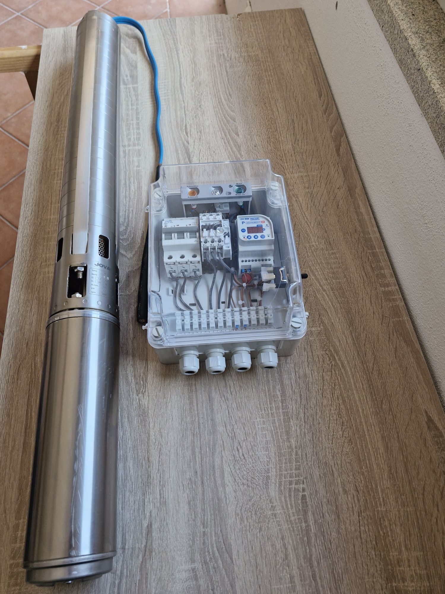 Electrobomba submersivel Trifásica 1.50CV 3.OA 380V