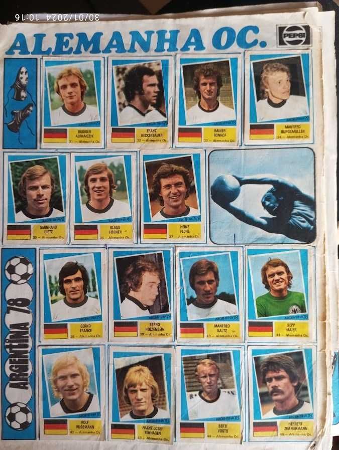 Argentina 78 cromos