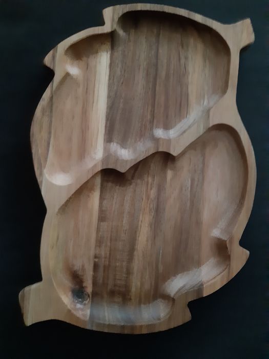 Tacka podkładka Nowa na biżuterię drzewo akacjowe