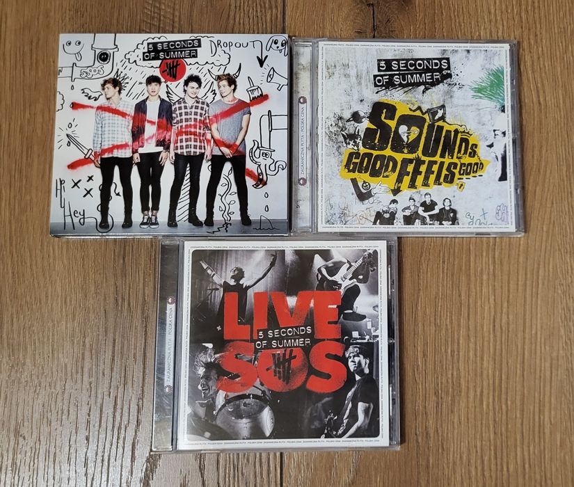 3 płyty 5 Seconds of Summer