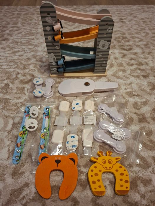 Little Dutch zjeżdżalnia+ zabezpieczenia przed maluchem .