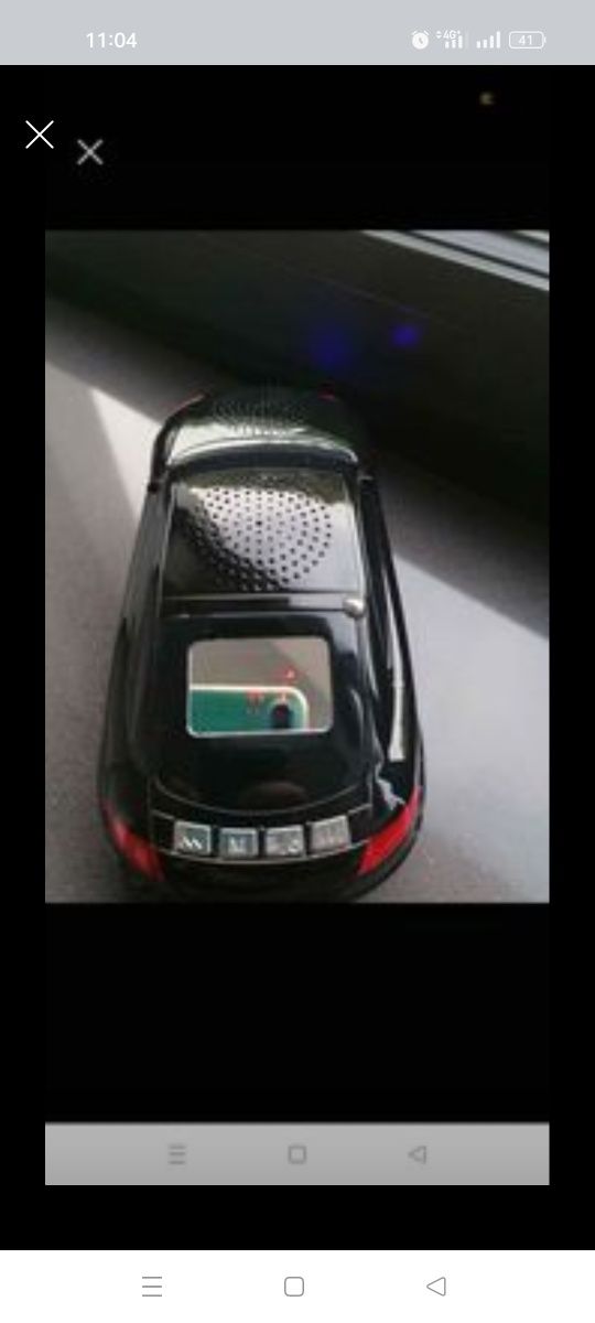 Coluna de som portátil carro