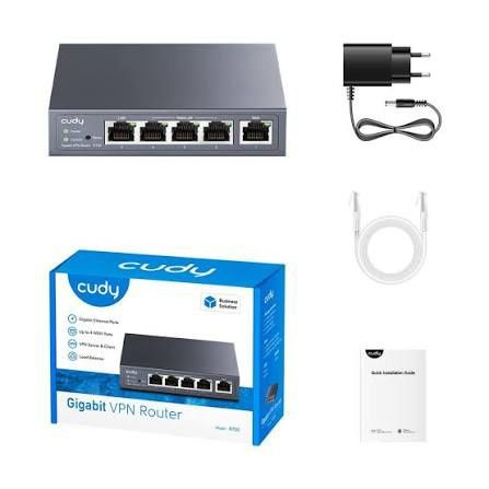 Маршрутизатор Cudy R700, новый, VPN, Load Balancer, 1 Gbit, dual wan