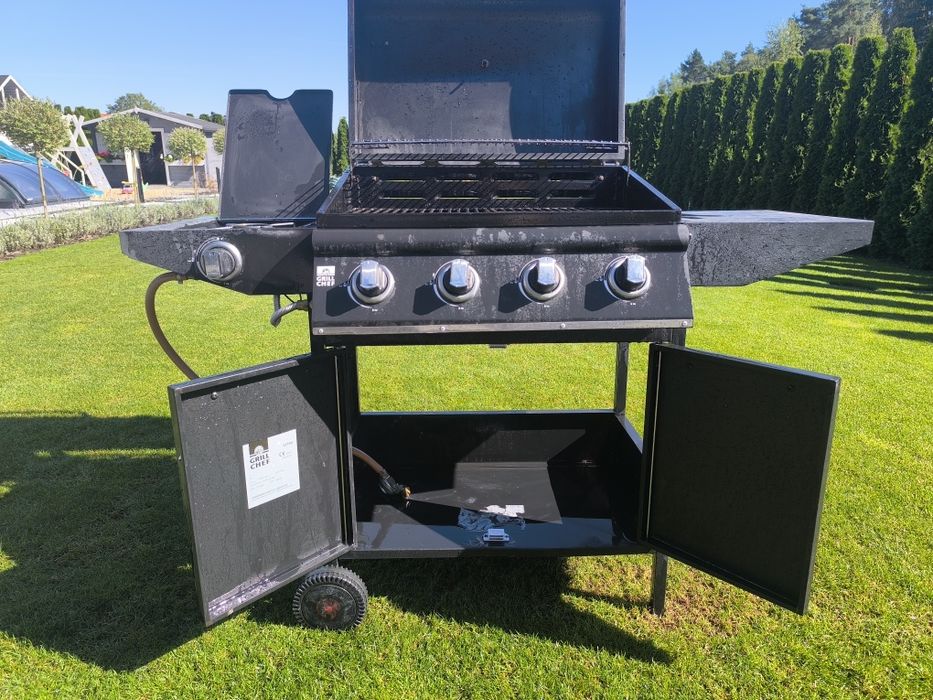 Grill gazowy ruszt żeliwny Landmann 4+1