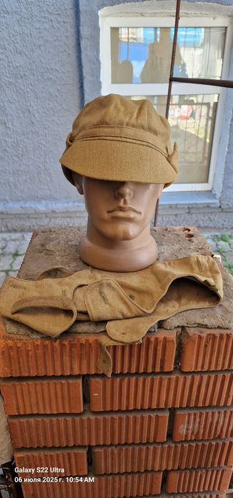 Шлем хлопковый.Сделано в СССР.