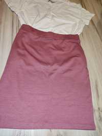 Komplet damski bluzka + spódnica