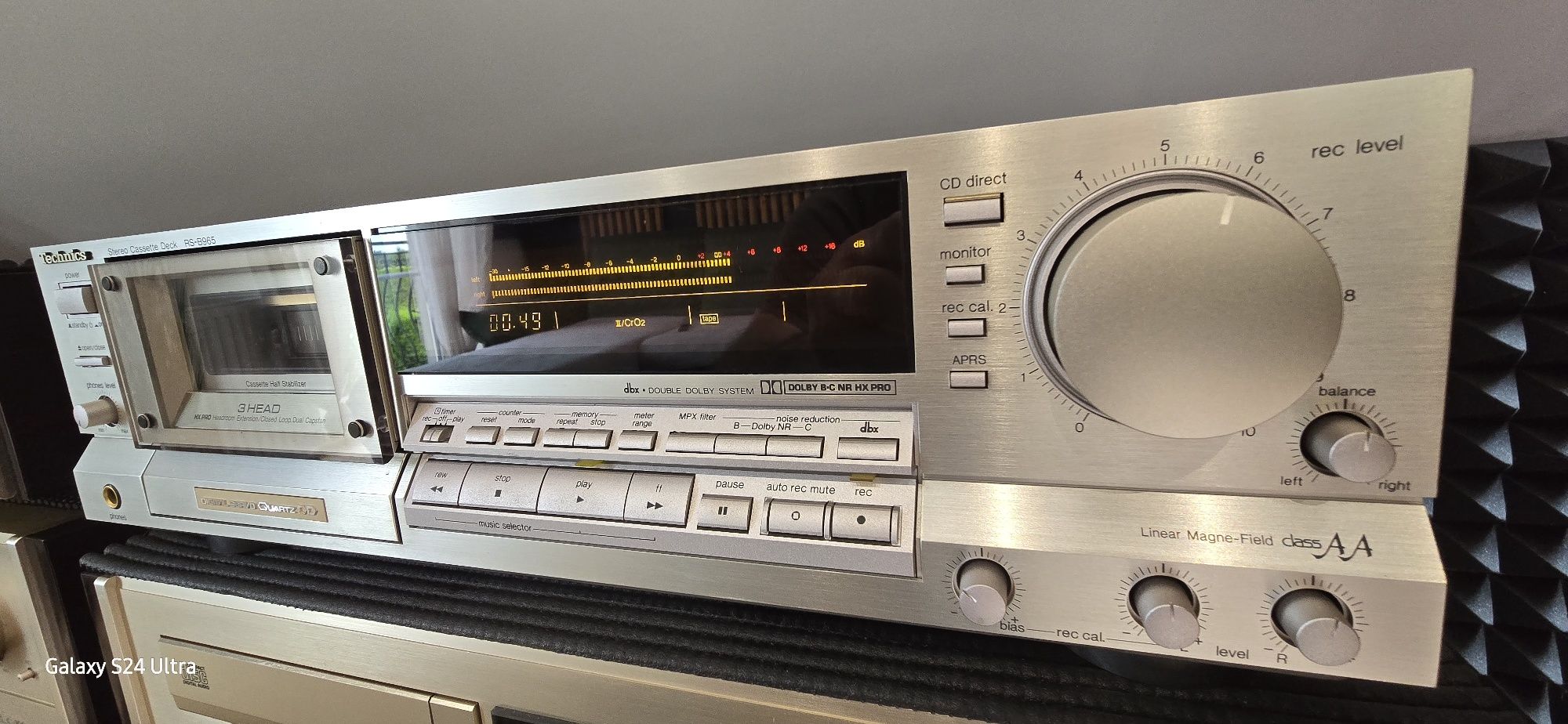 Deck technics rs-b965 szampański