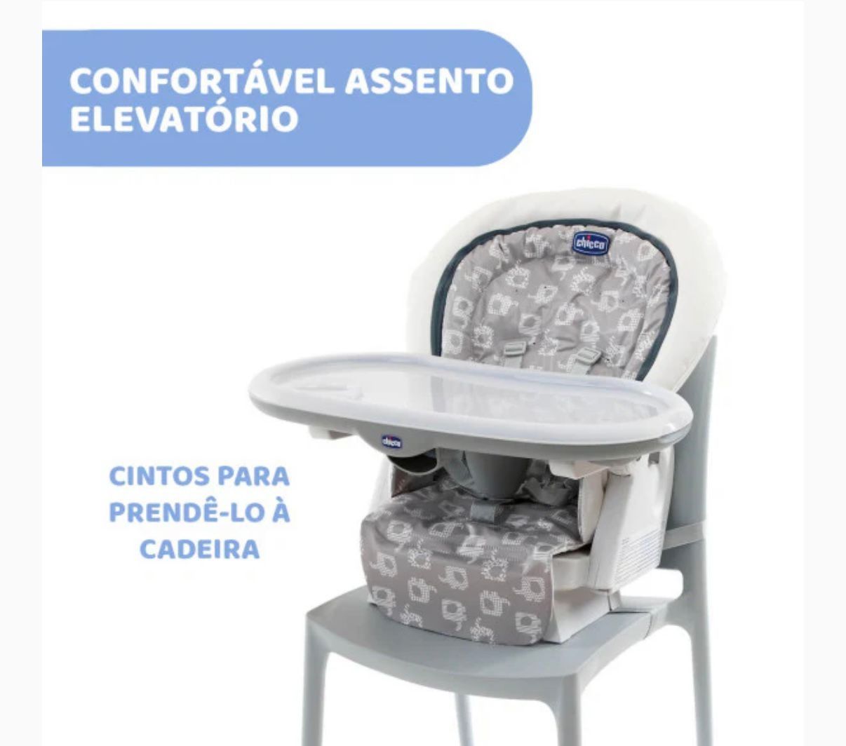 Chicco Polly progres 5 em 1 cadeira de papa
