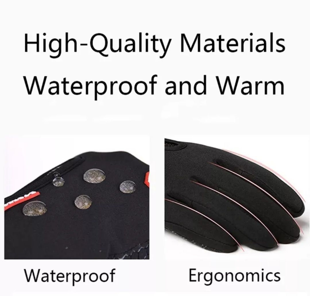 Перчатки сенсорные,просилеконенные,водонепроницаемые