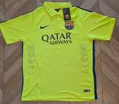 Koszulka FC Barcelona retro 14/15, XL, nowa, Nike, Messi #10 Wyjazdowa