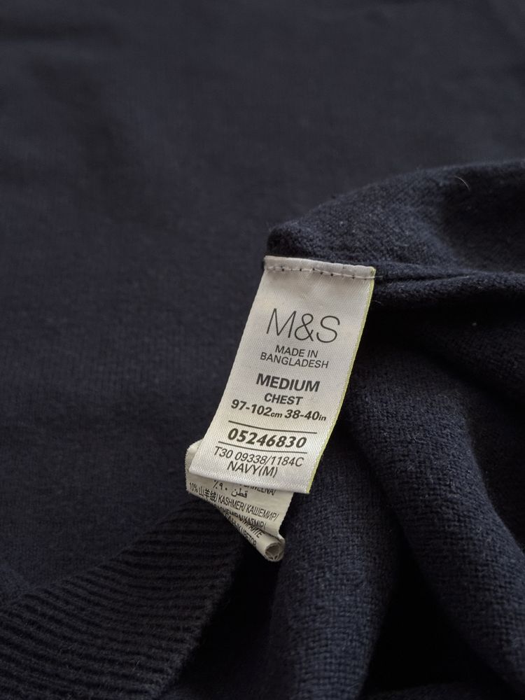 Granatowy sweter Collezione (Marks and Spencer) rozmiar M