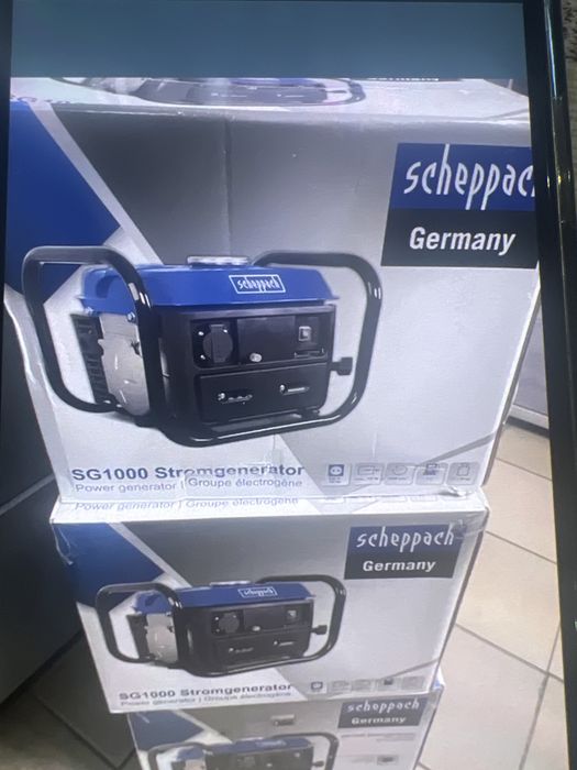 Бензо генератор Scheppach