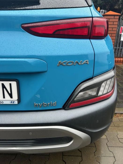 Hyundai Kona Hyundai Kona 1.6 GDI Hybrid Style DCT Salon Polska Gwarancja fabryczna