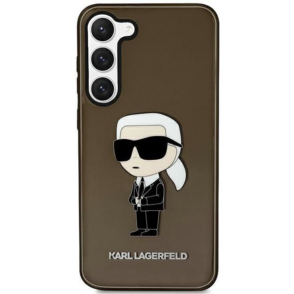 Etui Karl Lagerfeld Ikonik dla Samsung Galaxy S23 - Czarny