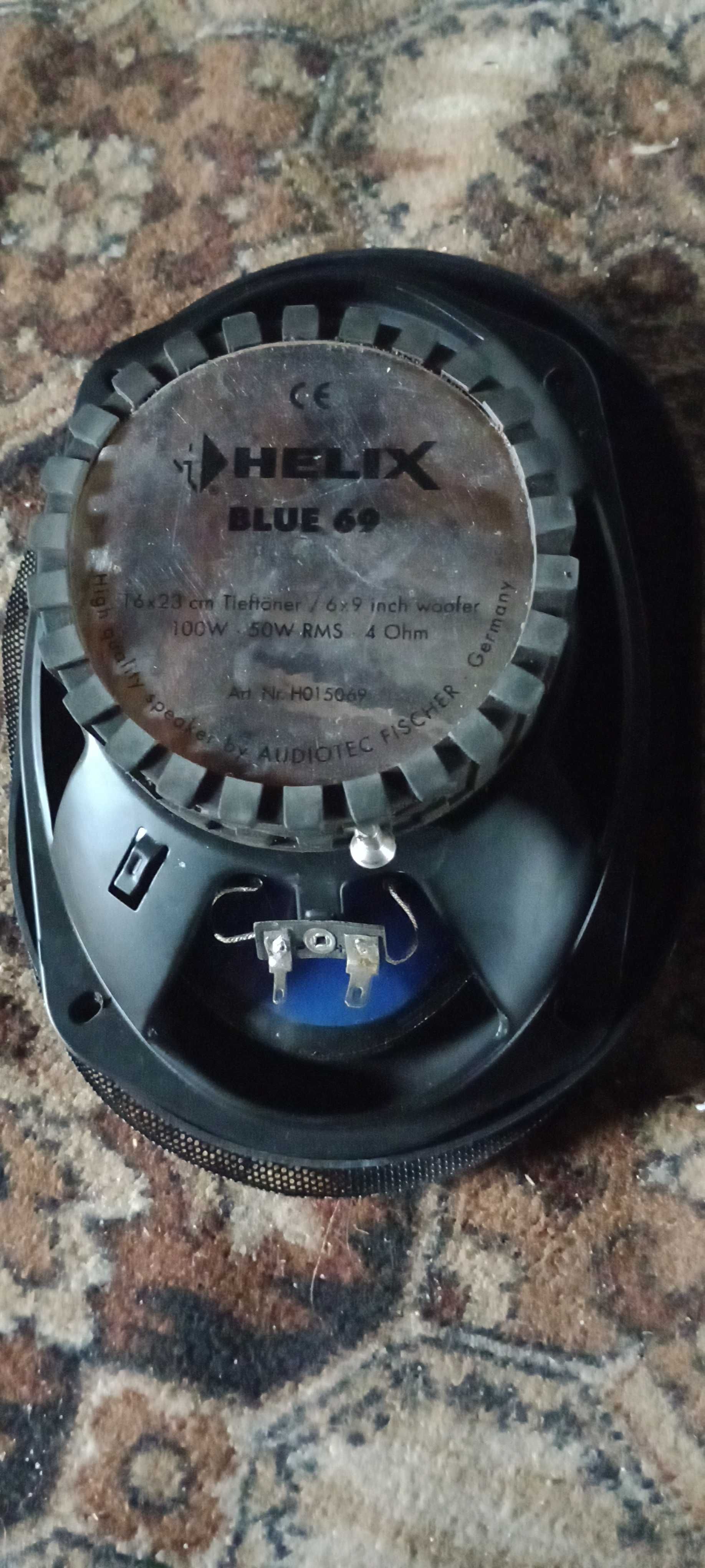 Głośniki samochodowe helix blue 69