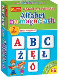 gra edukacyjna alfabet na magnesach RANOK