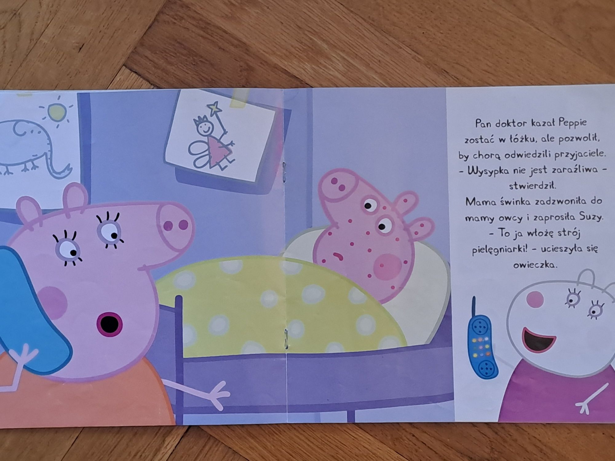 Książeczki Świnka Peppa +płytą DVD z 10 bajkami i naklejkami
