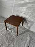 Stolik kawowy z litego teaku vintage mid century modern