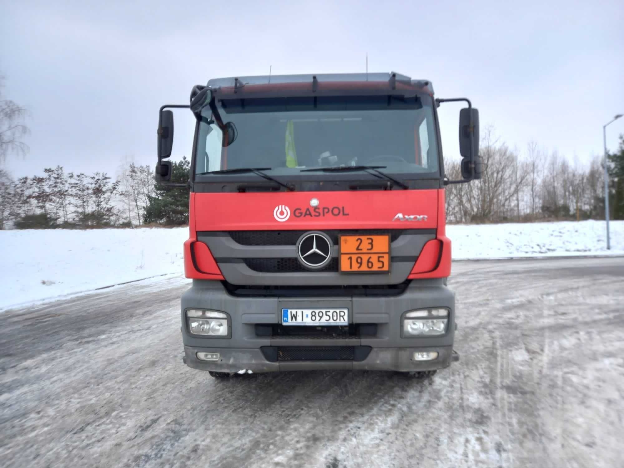 Mercedes Axor 2533 wersja FL 2012 r podwozie