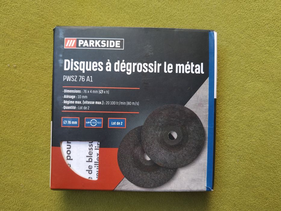 Диски шліфувальні по металу Park side Німеччина