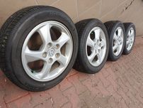 Oryginalne Felgi 15" Mazda 5x114.3 ET50+ 195.55.15 Letnie 7mm