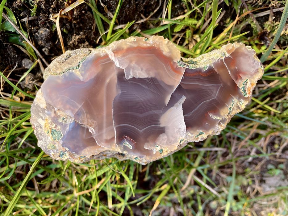 Agat z Płóczek Górnych