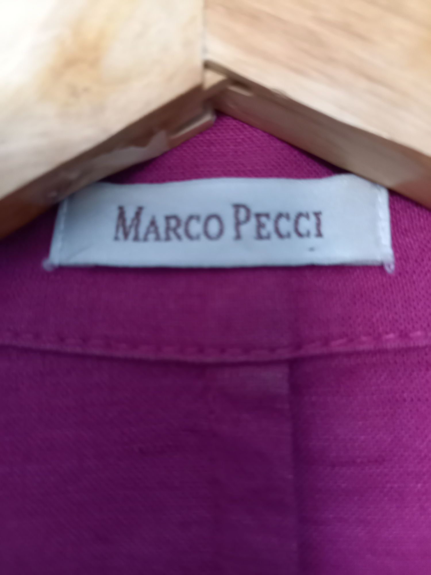 Lniany żakiecik Marco Pecci S