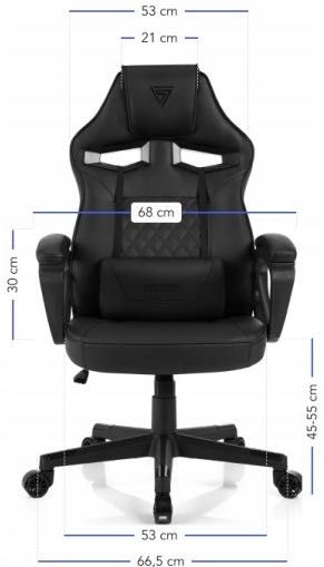 Fotel gamingowy biurowy krzesło obrotowe EKO